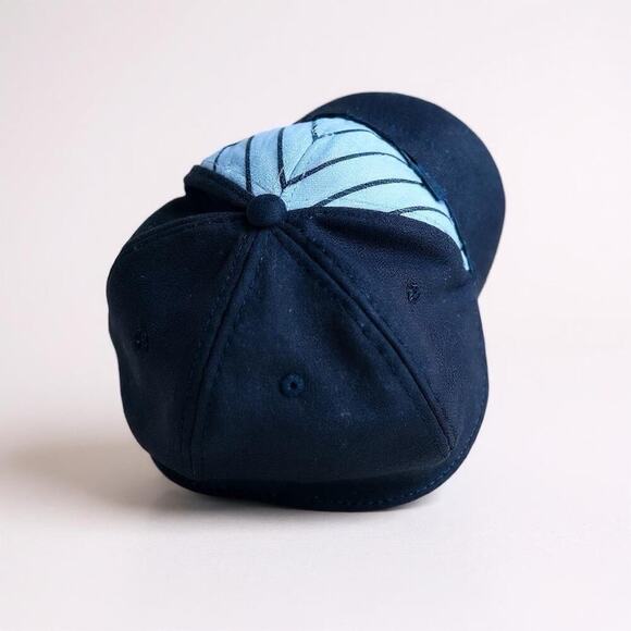 NEW ERA RETRO PINSTRIPE RAYADOS DE MONTERREY SOCCER EMBROIDERED FITTED L/XL CAP - Picture 2 of 6